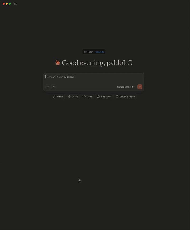 Demo of Claude using MCP Hacker News server